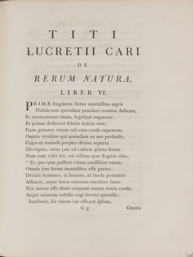 lucretius books